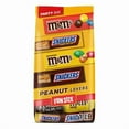 thumbnail image 1 of Snickers & M&M's Fun Size Peanut Lover Chocolate Candy Variety Pack - 22.66 oz Bulk Bag, 1 of 11