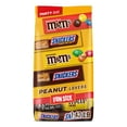 thumbnail image 1 of Snickers & M&M's Fun Size Peanut Lover Chocolate Candy Variety Pack - 22.66 oz Bulk Bag, 1 of 13