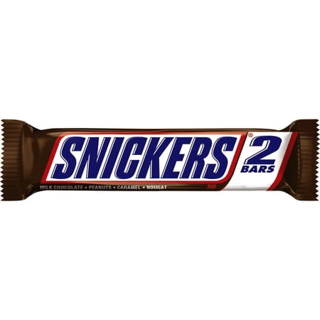 Snickers, Milk Chocolate Candy Bar, Sharing Size (Pack of 6)