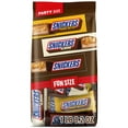 thumbnail image 1 of Snickers Fun Size Football Chocolate Bars Variety Pack, Party Size - 24.02 oz Candy Bag, 1 of 13