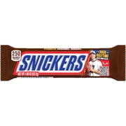 Snickers NFL Football Chocolate Candy Bar, Full Size - 1.86 oz Bar (Packaging May Vary)