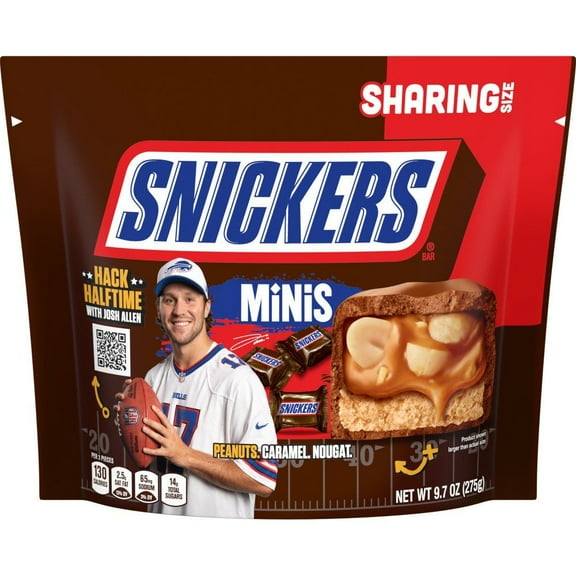 Snickers Minis Chocolate Bars - Sharing Size - 9.7 oz (Pack of 2)