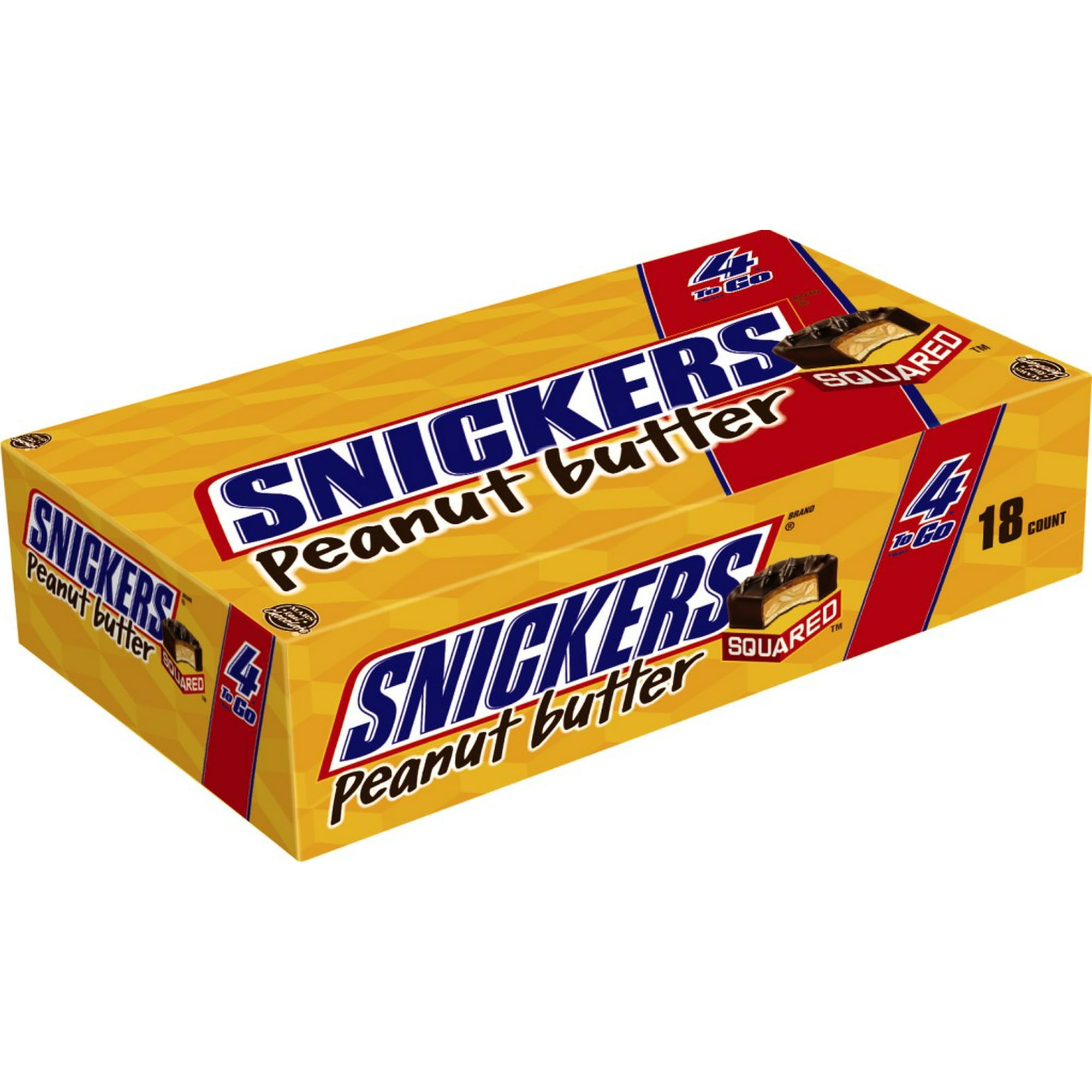 SNICKERS PEANUT BUTTER 18CT