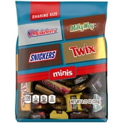 Snickers, Twix & More Minis Chocolate Candy Bars Variety Pack - 8.31 oz Bag