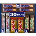 thumbnail image 1 of Snickers, Twix and More Assorted Chocolate Candy Bars Bulk Variety Pack (30 ct.), 1 of 6