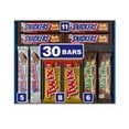 thumbnail image 1 of Snickers, Twix and More Assorted Chocolate Candy Bars Bulk Variety Pack (30 ct.), 1 of 4