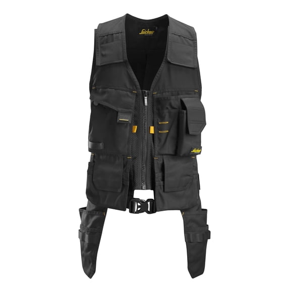Snickers Workwear Allround Work Tool Vest, XL (Model: U4250XL), Black