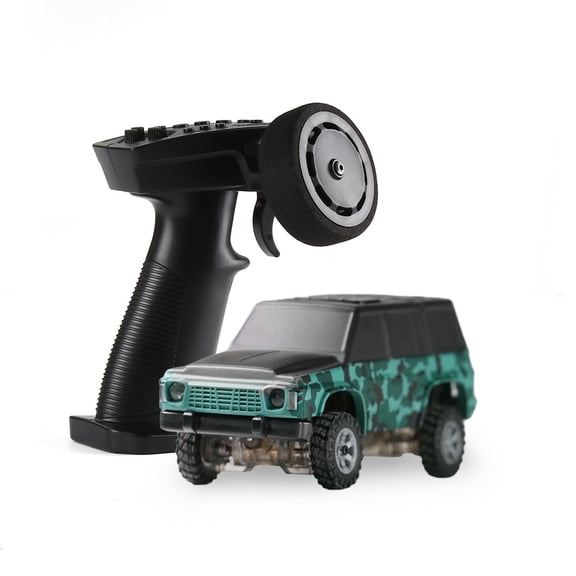 Sniclo OY41-Y60 1/64 Scale RC Rock Crawler, 2.4GHz 4WD Full Proportional Remote Control Car with LED Lights, All Terrain Climbing Car for Hobbyists