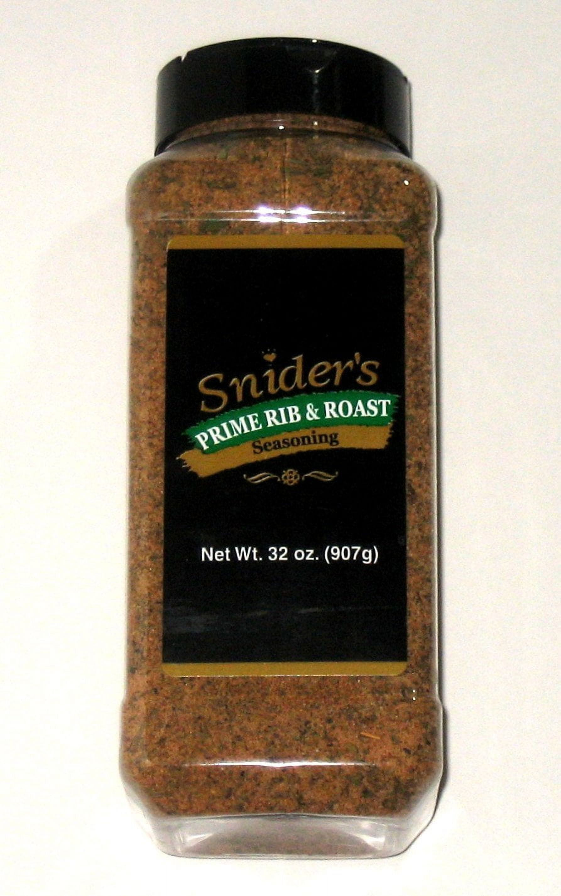 Snider's Prime Rib & Roast Seasoning 32oz Shaker :: Michlitch - Spokane  Spice Company