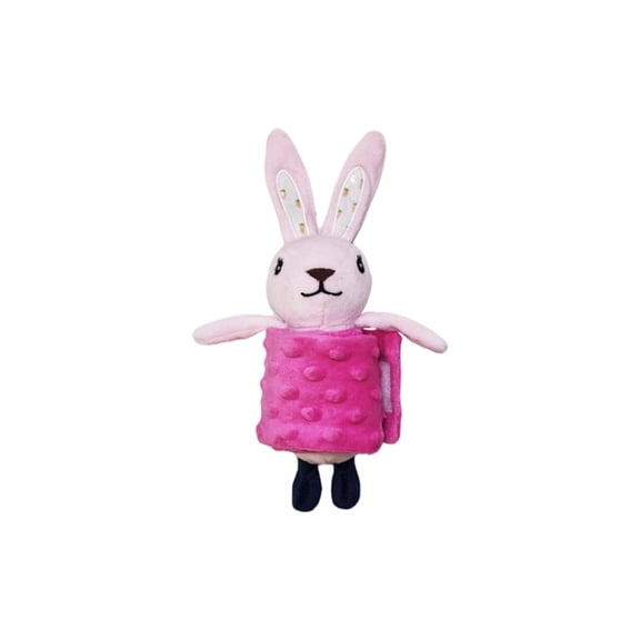 Sniff & Seek Rabbit Snuffle Toy – Hide-and-Seek Treat Toy with Crinkle Paper,Scent Training Toy for Small to Medium Dogs