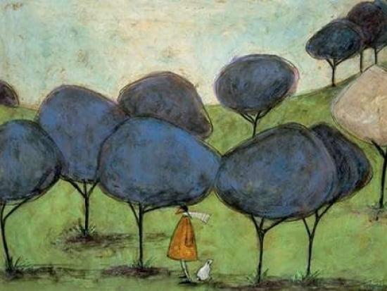 Sniffing The Lilac Canvas Art - Sam Toft (18 x 24)