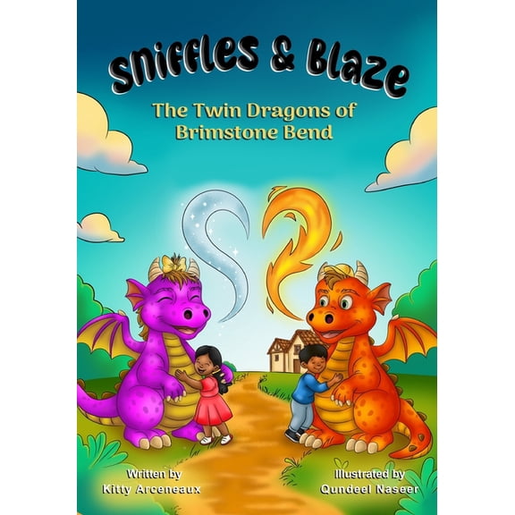Sniffles & Blaze: The Twin Dragons of Brimstone Bend, (Paperback)