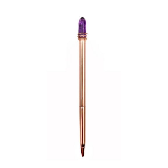 Snifty SPC004 Mystic Crystal Amethyst Purple Fancy Pen