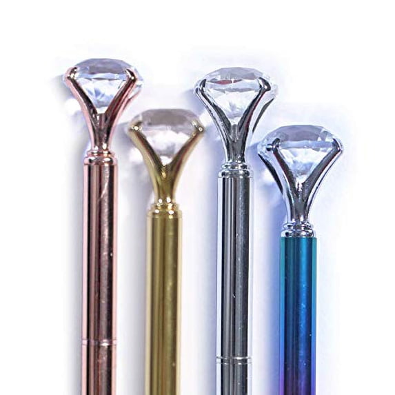 Snifty SPD003 Diamond Silver Refillable Fancy Pen