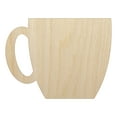 thumbnail image 1 of Sniggle Sloth Coffee Mug Cup Solid Wood Shape Unfinished Piece Cutout Craft DIY Projects 4.70 Inch Size 1/8 Inch Thick, 1 of 7
