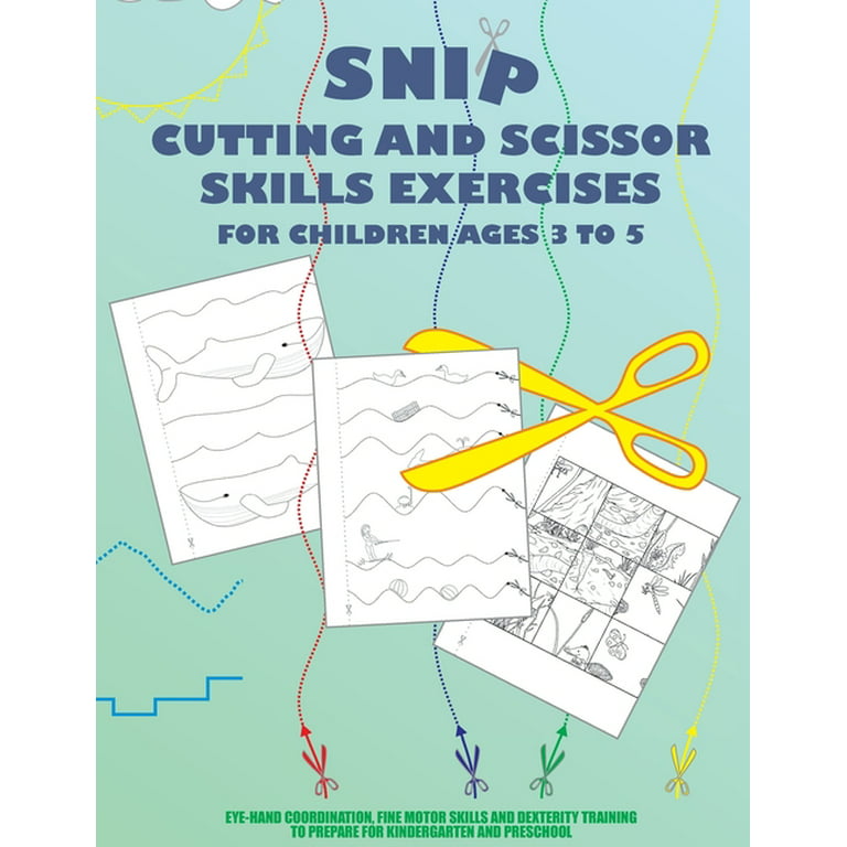 Scissor Cutting Practice Skills, Fine Motor Skills & Activities - Simply  Kinder