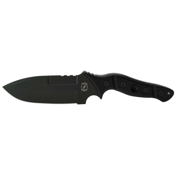 Sniper Bladeworks MAMU Fixed Blade Tactical Knife Black