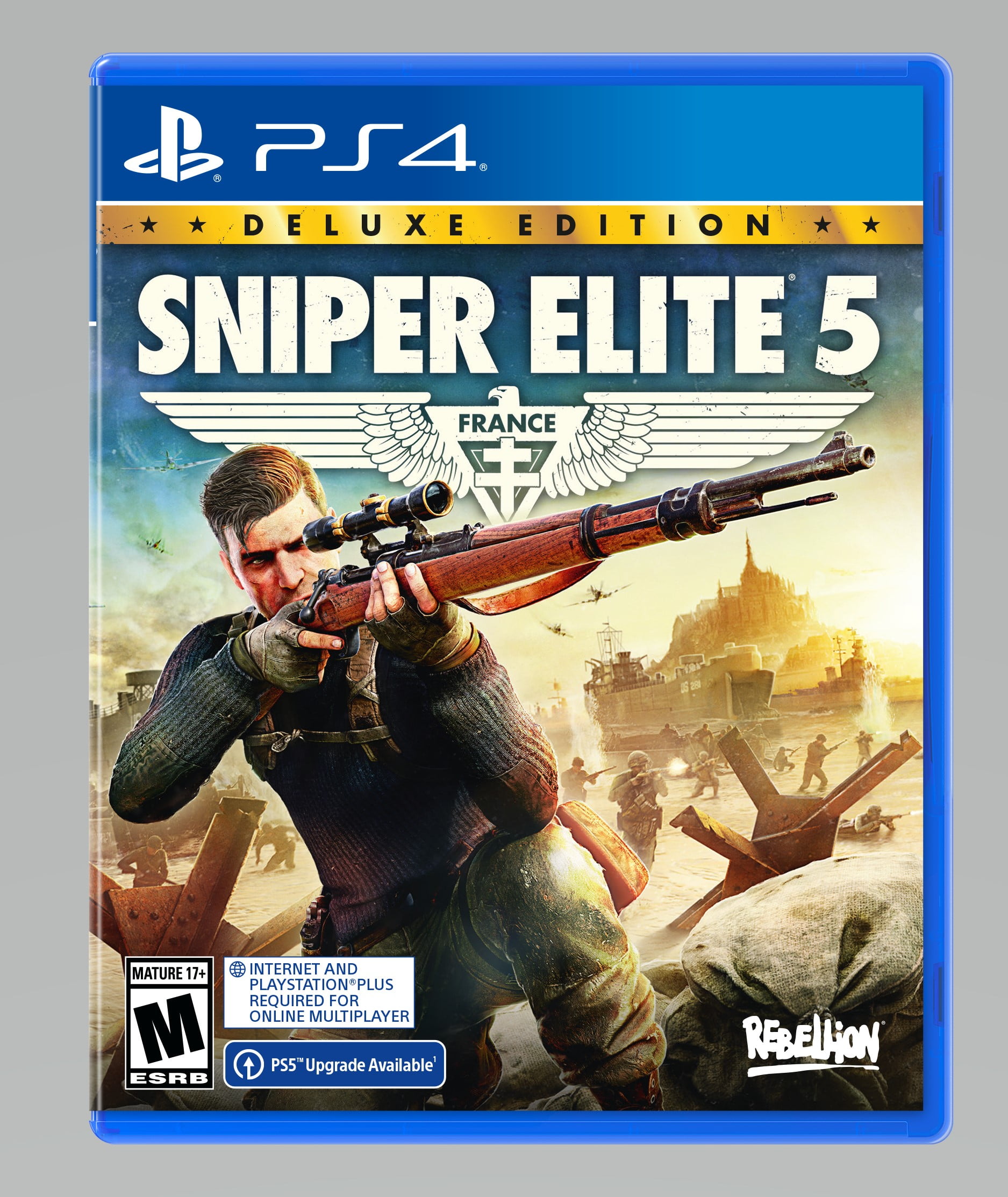 Sniper Elite 5 Deluxe Edition, Rebellion, Playstation 4, 812303017360