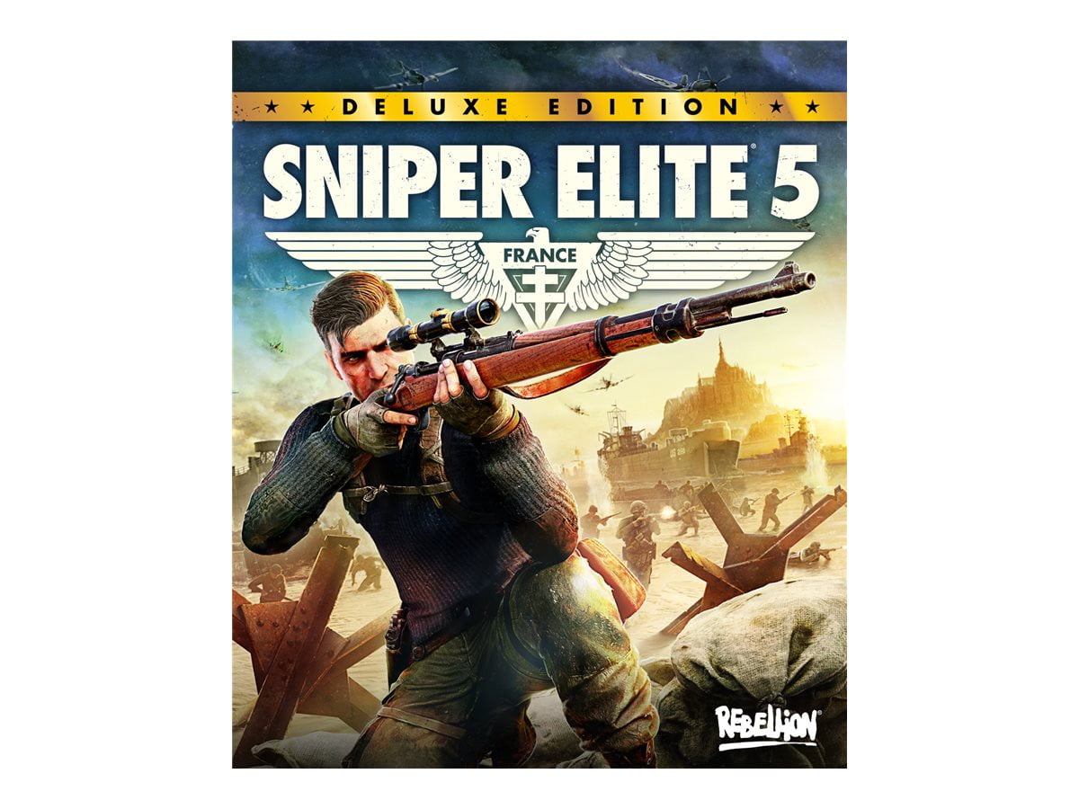 スナイパー5 Sniper Elite 5: Deluxe Edition Video Game - PlayStation 5