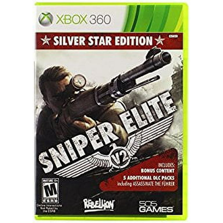 BH GAMES - A Mais Completa Loja de Games de Belo Horizonte - Sniper Elite  v2: Silver Star Edition - Xbox 360