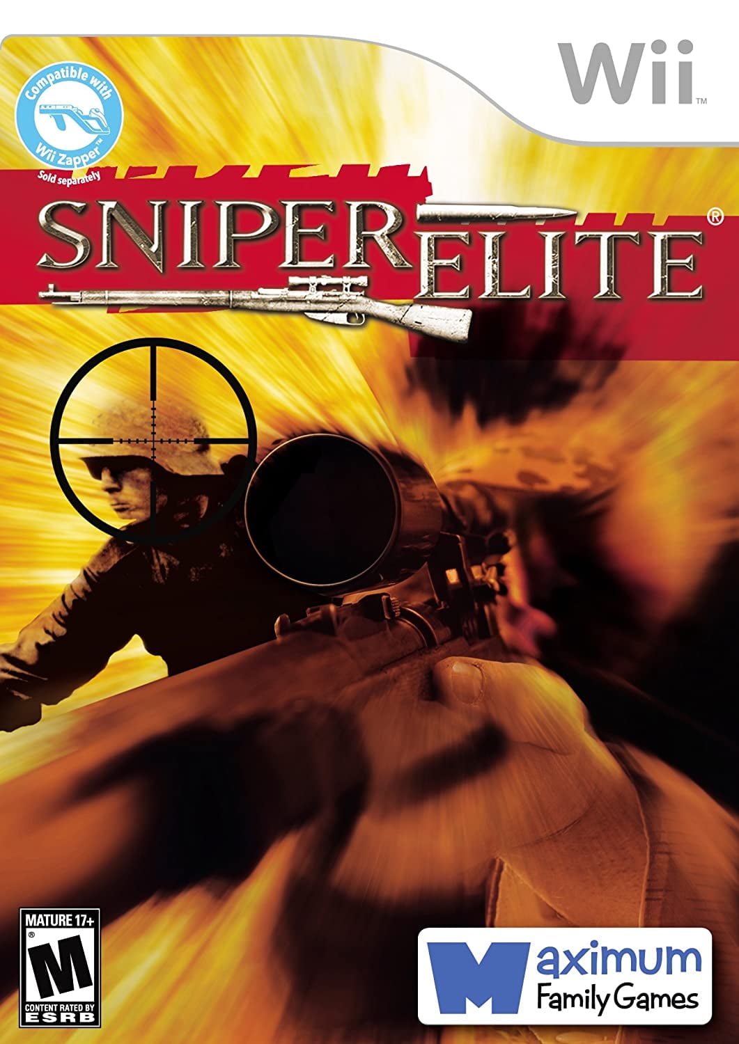 Maximum Family Games Sniper Elite - Nintendo Wii