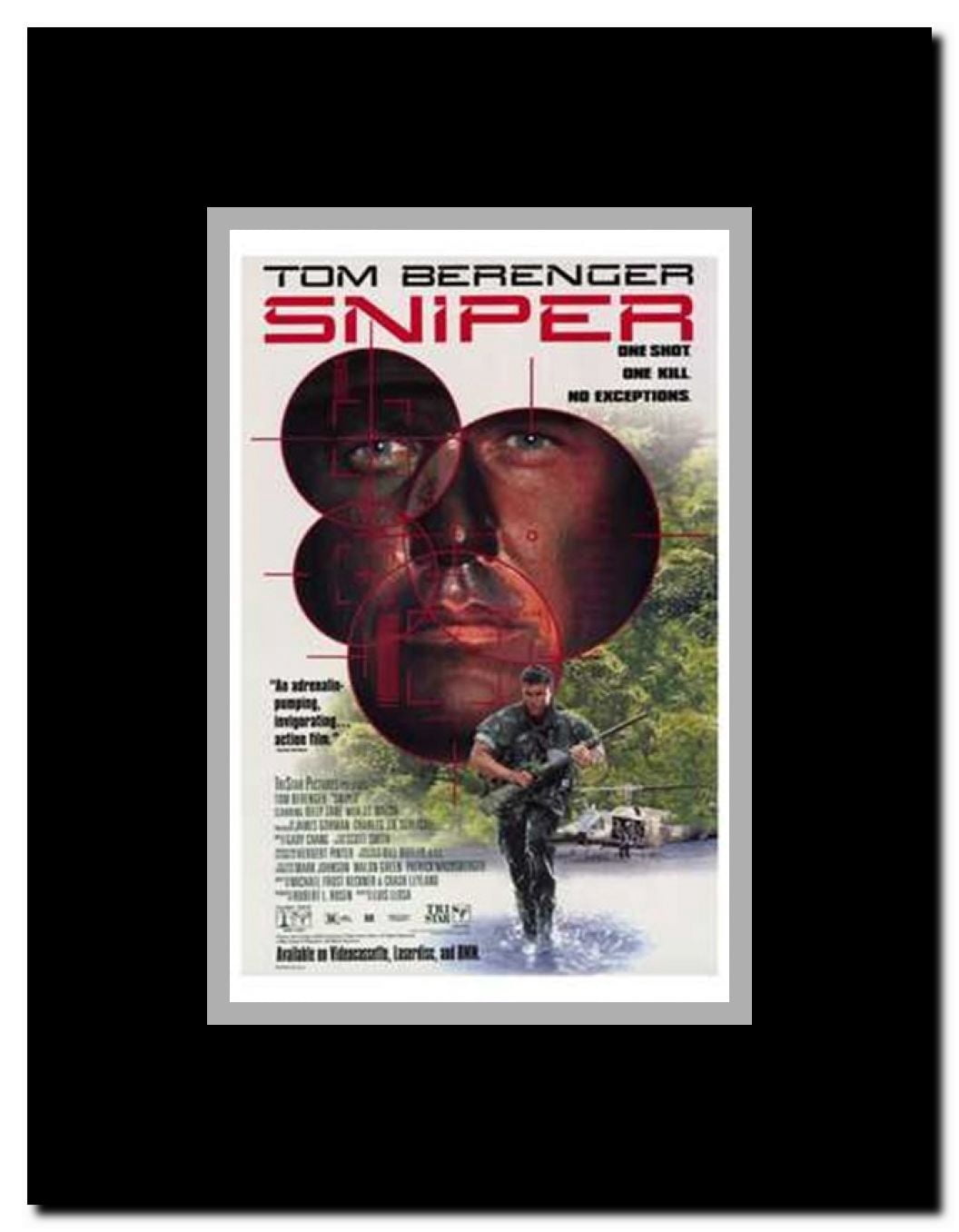 Sniper Framed Movie Poster