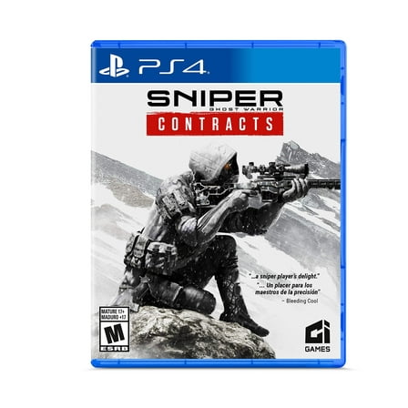 Sniper Ghost Warrior Contracts for New Physical PlayStation 4 Video Games