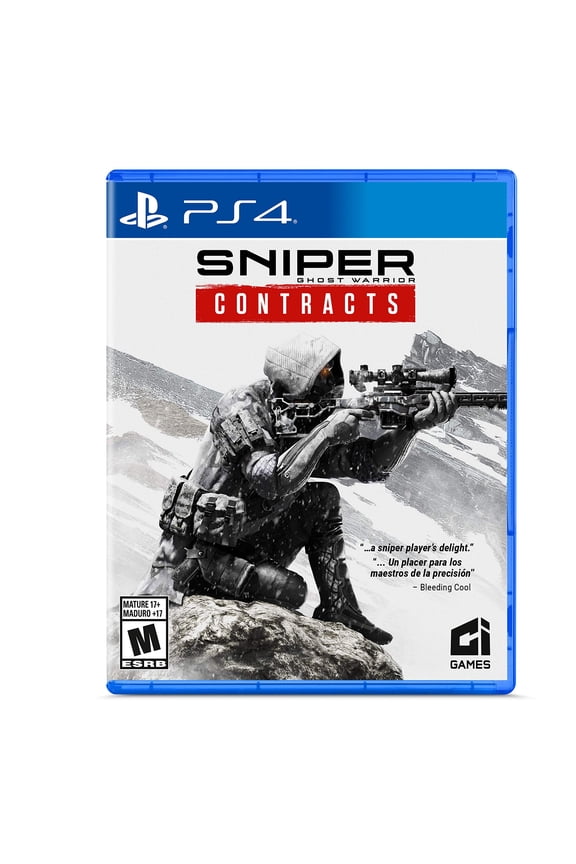 Sniper Ghost Warrior Contracts for New Physical PlayStation 4 Video Games