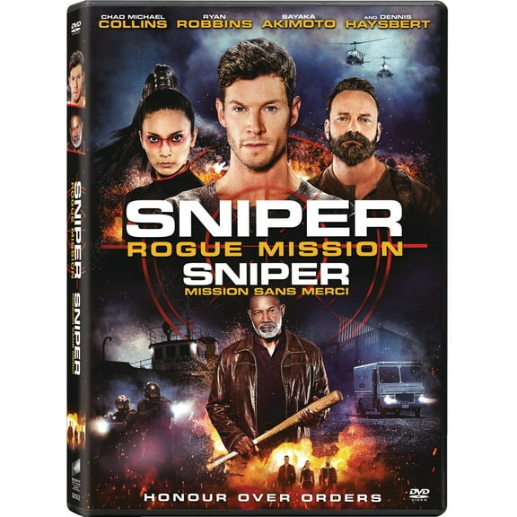 Sniper: Rogue Mission (Bilingual) (DVD) Chad Collins Ryan Robbins Sayaka Akimoto Josh Brener