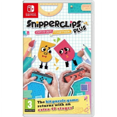 Snipper Clips Plus: Cut it out Together! (Nintendo Switch) (International Version)