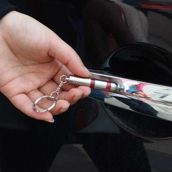 Snmubt 1PC Anti- Keychain Removing Electricity From Electronic Warhead (Red)