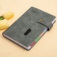 Snmubt 2025 Calendar 365 Day Calendar Planner Notepad Imitation Leather