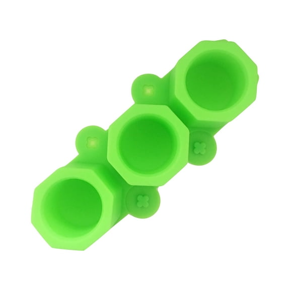 Snmubt 3 with Round Cup Molds for Cocktail Ice Trays and Succulent (Green)