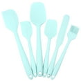 thumbnail image 1 of Snmubt 6 Piece Spatula Set Kitchen Spatula Utensil Set (Light Blue), 1 of 2