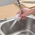 thumbnail image 1 of Snmubt Adjustable Three Mode Kitchen Faucet Faucet with High Pressure and Swivel Function for Efficient Water Conservation (Sliver), 1 of 6