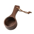 thumbnail image 1 of Snmubt Black Walnut Coffee Beans Spoon Solid Wood Spoon Several Spoons (A), 1 of 5