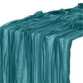 thumbnail image 1 of Snmubt Boho Gauze Green Wedding Table Runner Fabric Kitchen Dining Holiday Table Decor For Home Party Indoor G, Polyester, 1 of 5