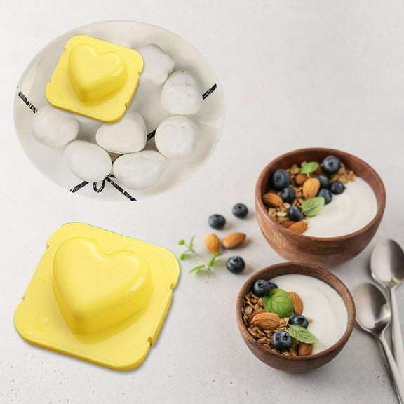 Snmubt Boil Rice Kitchen Accessor Hard Boiled Kitchen Fish Car Heart Shaper Bento Maker Sushi Rice Boiled Maker Diy Rice Ball Bento Mould Kitchen Accessor (C, Plastic)