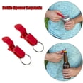 thumbnail image 1 of Snmubt Bottle Opener Key Ring Chain Keyring Keychain Metal Beer Bar Tool Claw New 2Pcs Can Opener, Kitchen Gadgets (Red, Plastic), 1 of 6