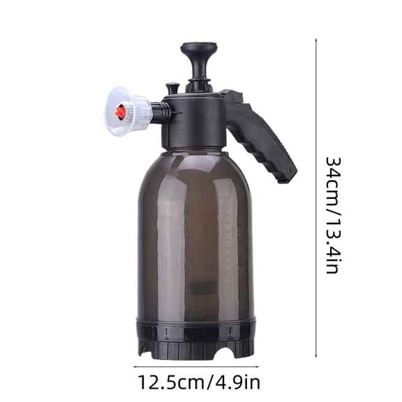 Snmubt Car Wash Foam Spray Can, 2L High Pressure Hand Sprayer for Car Cleaning, Fathers Day Gift for Dads Weekend Detailing