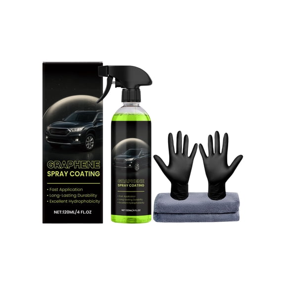 Snmubt Ceramic Spray Coating for Automotive Paint, Car Wax Spray for Wheels and Glass Protection, Great Gift for Car Detailing, 120ml Nanotechnology