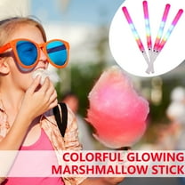 Snmubt Children'S Colorful Glowing Cotton Candy Stick (Multi Color)