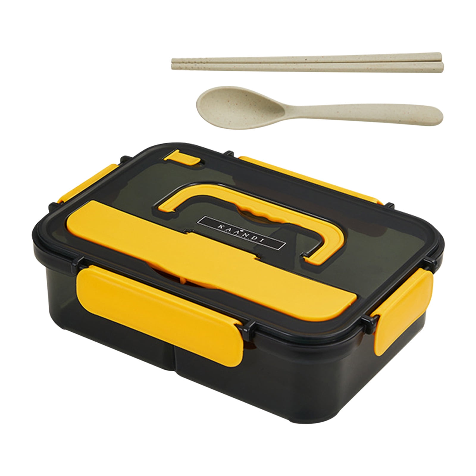 Snmubt Compartment Lunch Box Large Capacity Plastic Microwave Oven ...