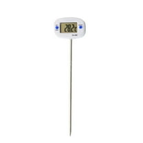 Snmubt Digital Food Thermometer - Fast & Accurate Instant Read Thermometer with Stainless Steel Probe, LCD Display, Celsius/Fahrenheit, for Cooking, Baking, Grilling, and Brewing (Black)