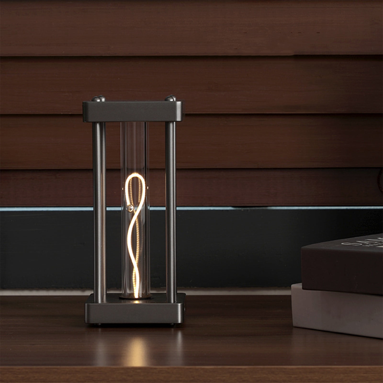 Snmubt Distinctive Rectangular Advanced Night Light Curved Line Light ...