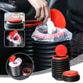 thumbnail image 1 of Snmubt Foldable Telescopic Bucket with Cover, 4L Collapsible Car Garbage Can, Portable Water Storage Bucket for Car, 1 of 9