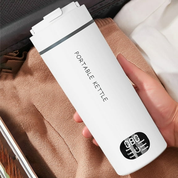 Snmubt Heated Coffee Mug Travel Mug Smart Mug Heated Coffee Mug For Coffee And Tea (Gray)