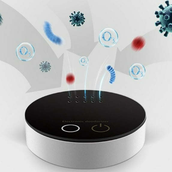 Snmubt Home Purifier True Filter For Rooms Up Wildfire Smokes Pet Allergies Auto Mode Silent (Black)