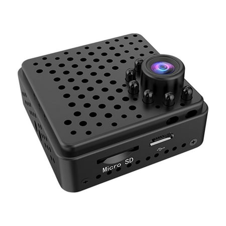 Snmubt Mini WiFi Camera HD 1080P Wireless Security Camcorder, Night Vision Motion Detection Portable Home Indoor Nanny Pet Monitor, Rechargeable Battery, Back to School Dorm Safety Essential