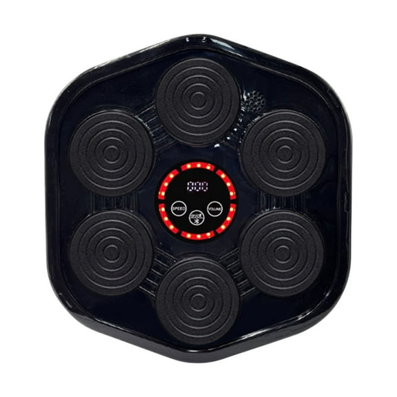 Snmubt Music Boxing Machine, Smart Bluetooth Boxing Machine, Boxing Wall Mount Machine for Adults Kids,Boxing Target Workout Punching Equipment for Home (A)